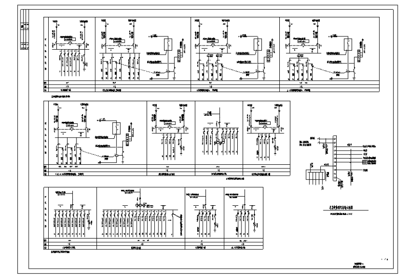 15层商住楼电气设计图纸(消防联动控制系统) - 3