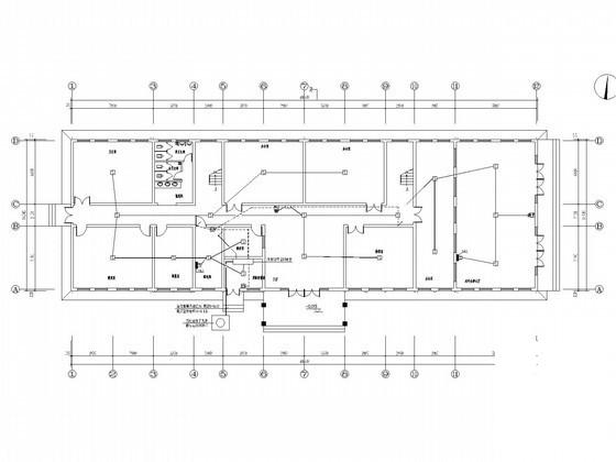 3层敬老院电气设计CAD施工图纸（办公及公寓楼等） - 3