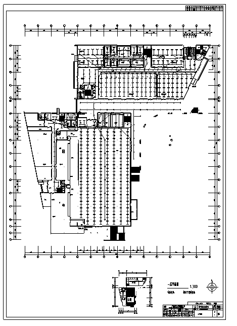 师范大学后勤综合楼电气CAD施工图纸(自动报警系统) - 5