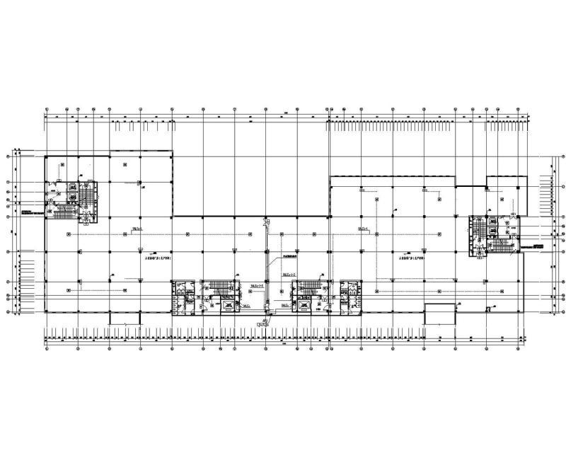 九龙园区9层厂房电气CAD施工图纸含变电所设计 - 2