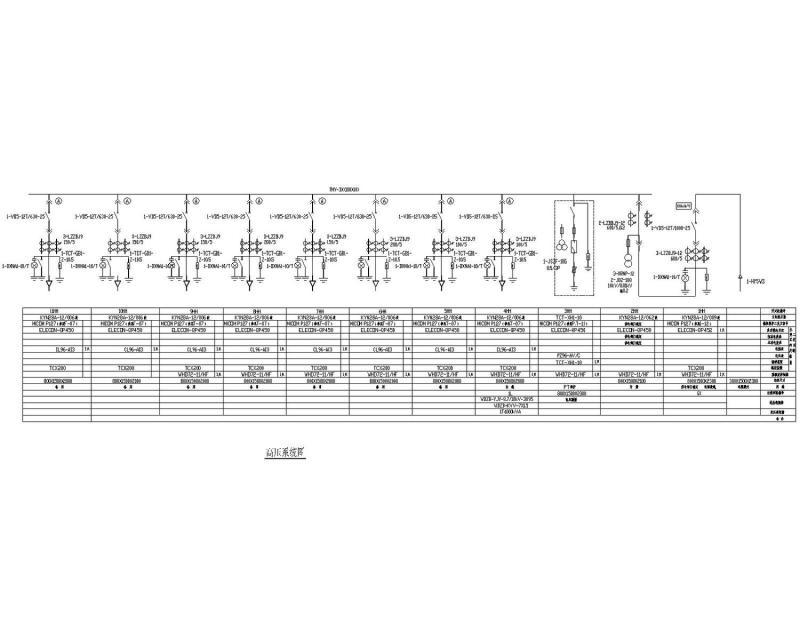 九龙园区9层厂房电气CAD施工图纸含变电所设计 - 5