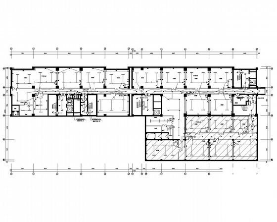 26层商业综合楼电气CAD施工图纸（办公、酒店公寓）(地下室人防设计) - 4