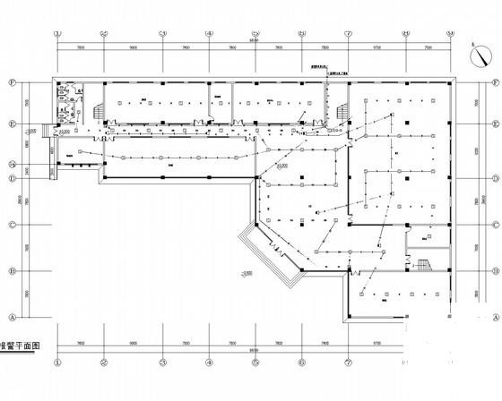 3层知名厂区电气CAD施工图纸（甲级院）(残疾人卫生间) - 3