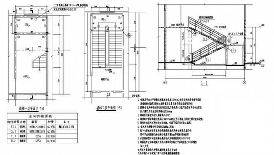 钢框架办公楼结构设计方案CAD图纸(基础平面布置) - 4
