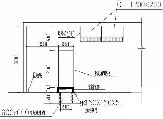 大型住宅建筑群变配电所电气CAD施工图纸 - 3