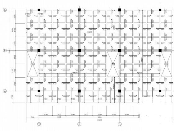 多层办公楼主体框架结构加固CAD施工图纸 - 3