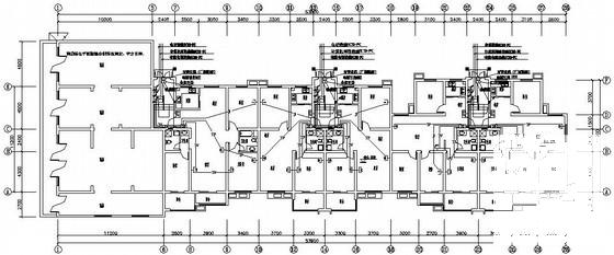 6层商住两用楼宇电气设计CAD施工图纸 - 2