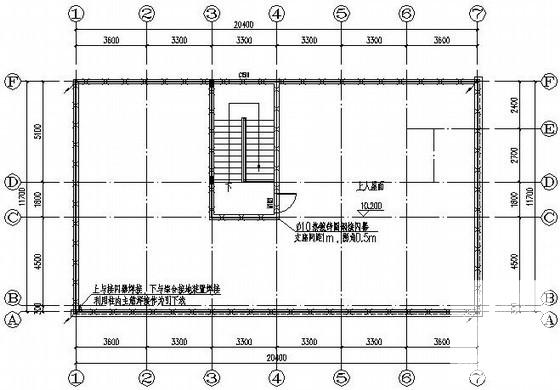 3层小型办公楼电气设计CAD施工图纸 - 3