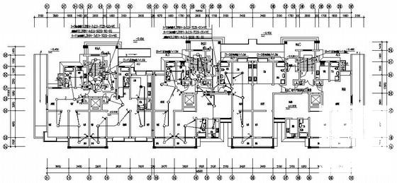 二类高层住宅楼建筑电气设计CAD施工图纸(火灾自动报警) - 1