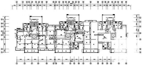 二类高层住宅楼建筑电气设计CAD施工图纸(火灾自动报警) - 2