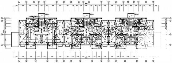 11层二类高层小区住宅楼电气CAD施工图纸(楼宇对讲系统) - 1