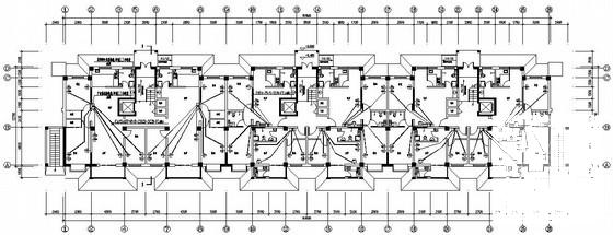 11层二类高层小区住宅楼电气CAD施工图纸(楼宇对讲系统) - 3