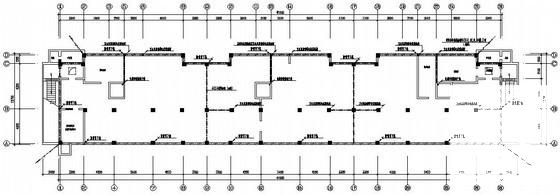 11层二类高层小区住宅楼电气CAD施工图纸(楼宇对讲系统) - 4