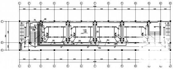小学校4层教学楼电气设计CAD施工图纸 - 2