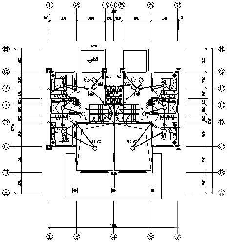 多层洋房住宅楼建筑电气CAD施工图纸 - 1