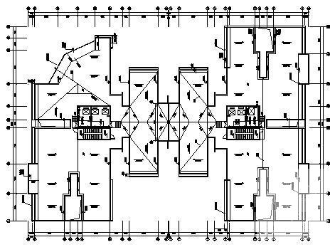32层商住两用楼宇电气设计CAD施工图纸 - 3