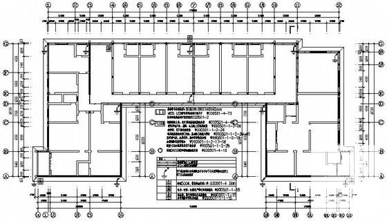 汽车配件公司5层职工宿舍电气CAD施工图纸 - 3