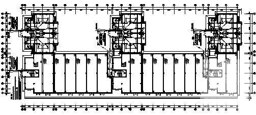 安置小区6层混合结构住宅楼电气设计CAD施工图纸 - 1
