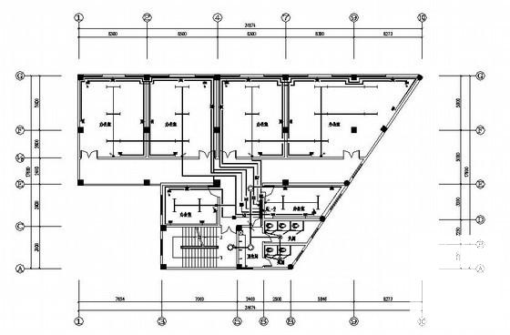 6层安置小区多幢住宅楼电气CAD施工图纸 - 3