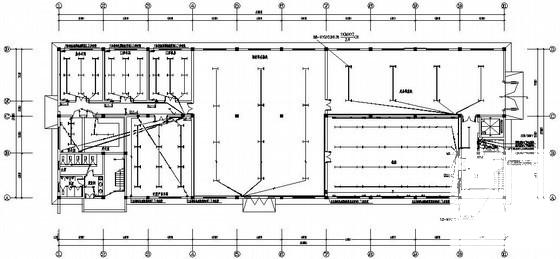 工厂两层车间和办公综合楼电气设计CAD施工图纸 - 2