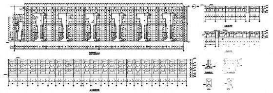 21米带吊车厂房结构设计方案CAD图纸 - 3