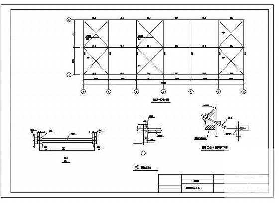 12米跨厂房结构设计方案CAD图纸 - 3