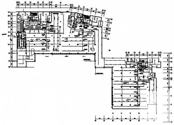 34层高层小区建筑地下室电气CAD施工图纸 - 1