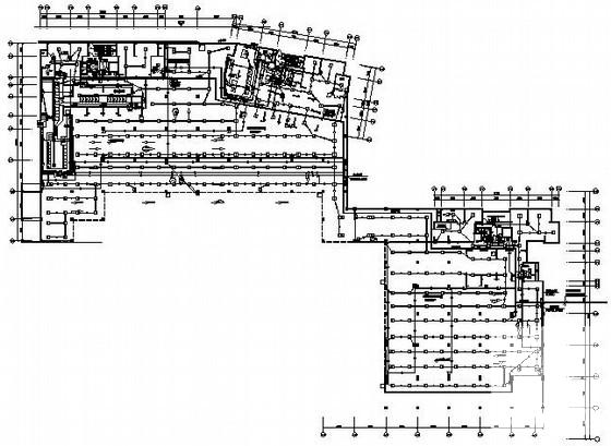 34层高层小区建筑地下室电气CAD施工图纸 - 2