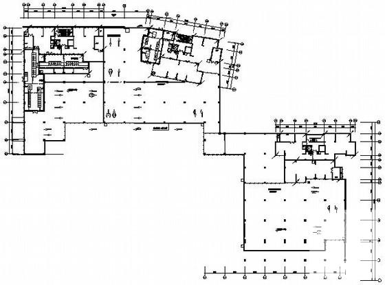34层高层小区建筑地下室电气CAD施工图纸 - 3