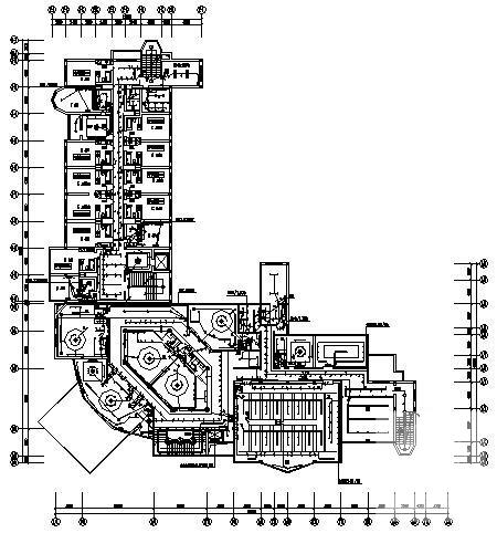 6层酒店改造工程电气设计CAD施工图纸 - 2