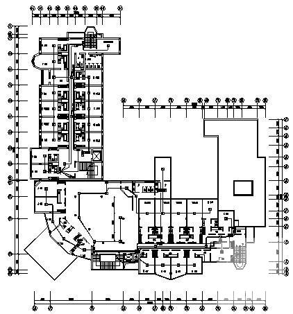 6层酒店改造工程电气设计CAD施工图纸 - 3