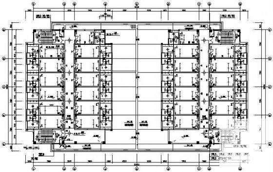 工业厂区5层职工宿舍楼电气CAD施工图纸 - 3