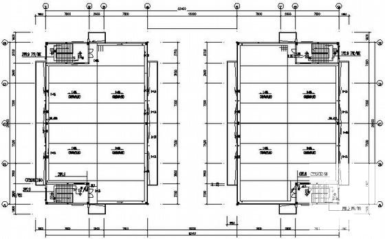 工业厂区5层职工宿舍楼电气CAD施工图纸 - 4