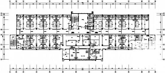 医院住院大楼电气CAD施工图纸 - 2