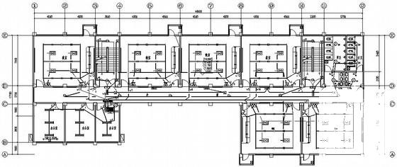 6层高中教学综合楼电气CAD施工图纸 - 1