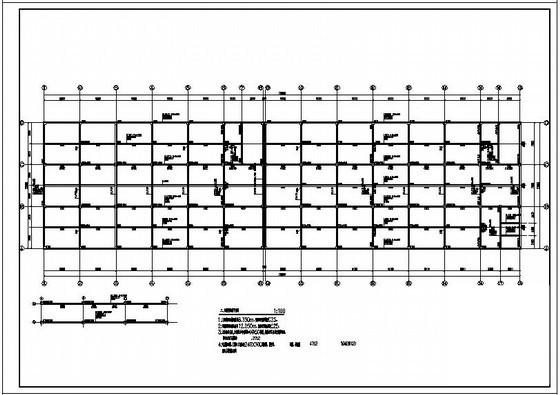 3层厂区框架办公楼结构CAD施工图纸（独立基础） - 3