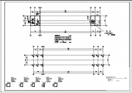 3层厂区框架办公楼结构CAD施工图纸（独立基础） - 4