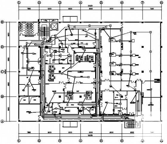 生产车间洁净厂房电气CAD施工图纸 - 2