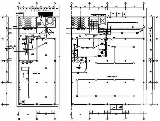 生产车间洁净厂房电气CAD施工图纸 - 3