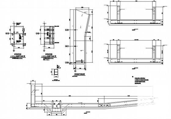 39米跨厂房结构设计方案CAD图纸(平面布置图) - 2