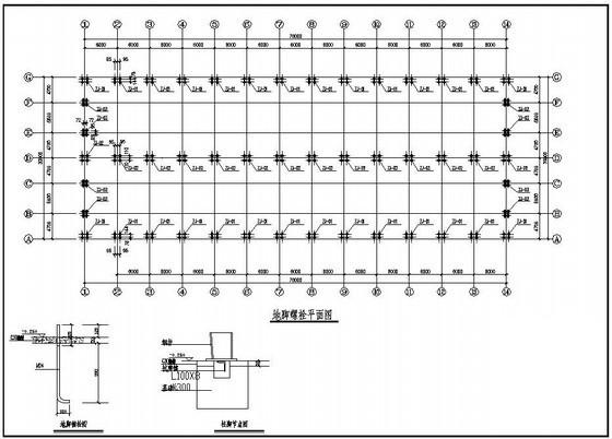 30x78米钢结构厂房设计图纸(平面布置图) - 2