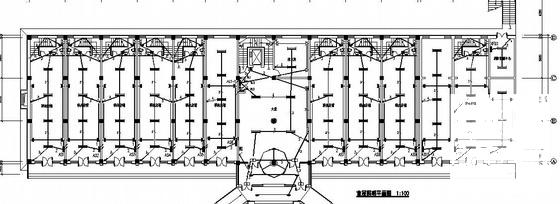 6层宾馆电气设计CAD施工图纸(火灾自动报警) - 4