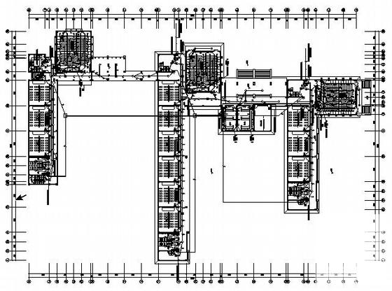 框架结构独立基础学校5层教学楼电气CAD施工图纸(综合布线系统) - 2