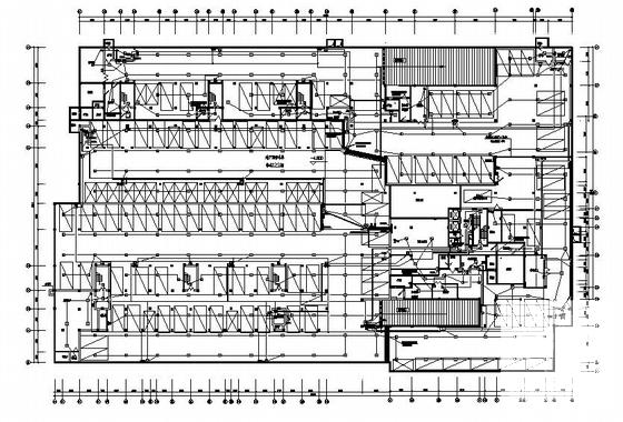 多层安置房电气设计CAD施工图纸(火灾报警系统) - 3