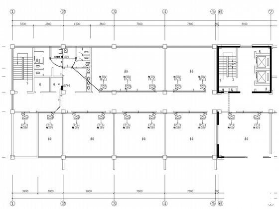 10层办公楼空调通风防排烟系统设计CAD施工图纸（给排水设计风机盘管配电） - 3
