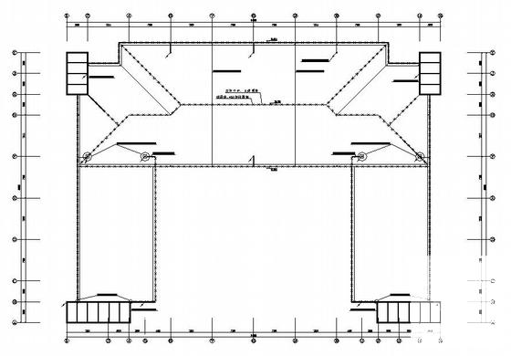 学校5层框架结构图纸书行政楼电气CAD施工图纸(防雷接地系统) - 3