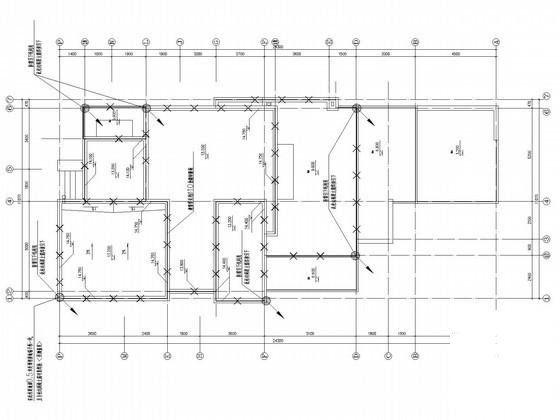 4层高档别墅水电CAD施工图纸（第三类防雷） - 3