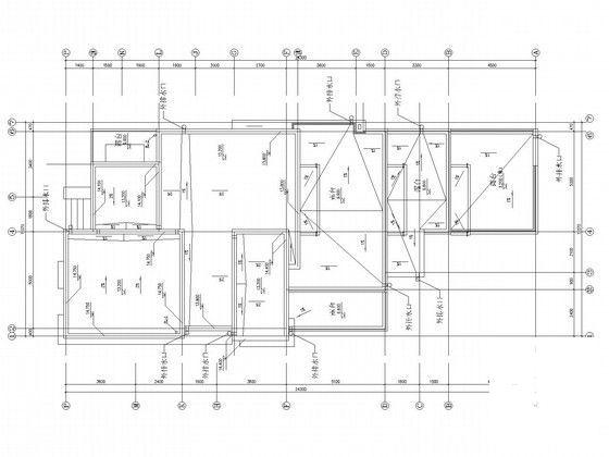 4层高档别墅水电CAD施工图纸（第三类防雷） - 4