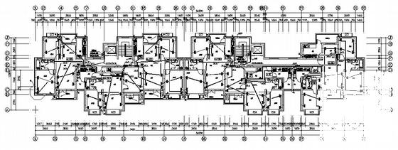国内4层住宅楼电气设计CAD施工图纸(综合布线系统) - 2