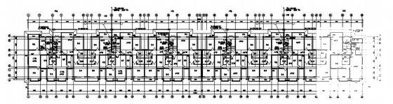 6层砖混结构住宅楼电气设计CAD施工图纸(防雷接地系统) - 3